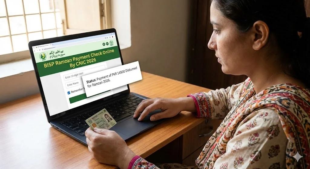 BISP Ramzan Payment 14500 Check Online By CNIC 2026