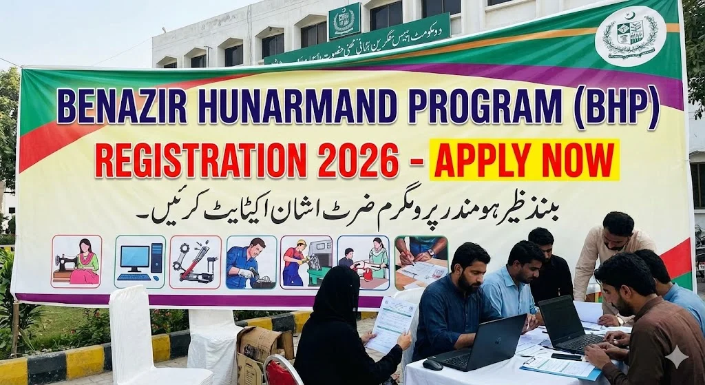 Benazir Hunarmand Program BHP Registration 2026 Apply Now