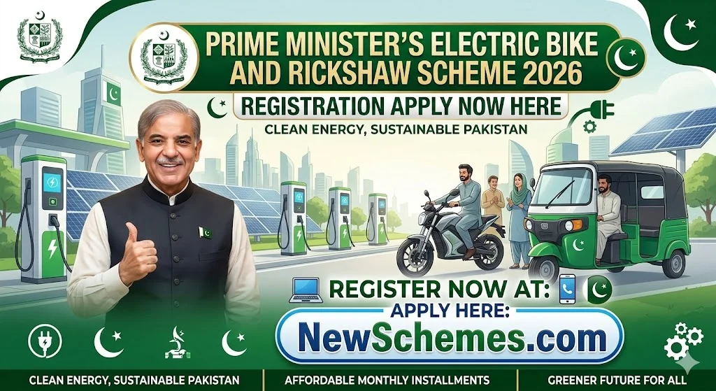Prime Minister’s Electric Bike And Rickshaw Scheme 2026 Registration Apply Now Here