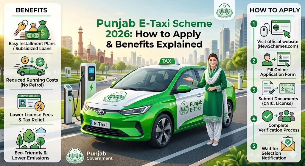 Punjab E-Taxi Scheme 2026: How to Apply & Benefits Explained