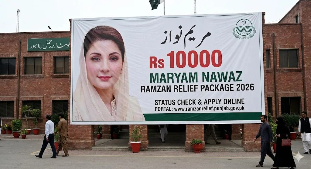 Rs 10000 Maryam Nawaz Ramzan Relief Package 2026 Status Check Apply Online Portal
