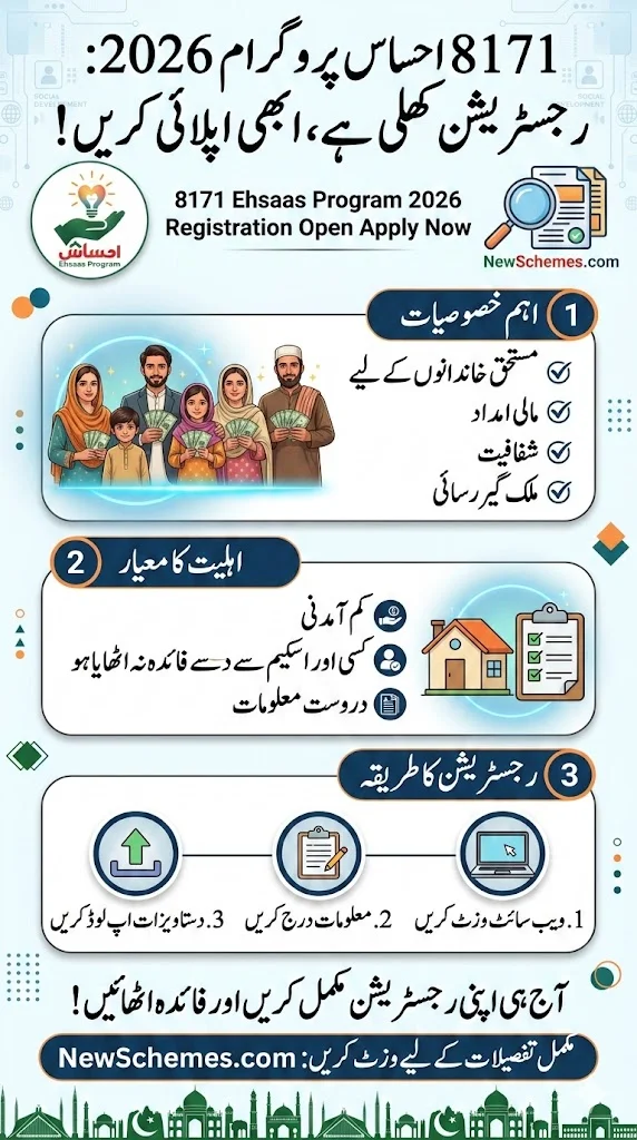 8171 Ehsaas Program 2026 Registration Open Apply Now