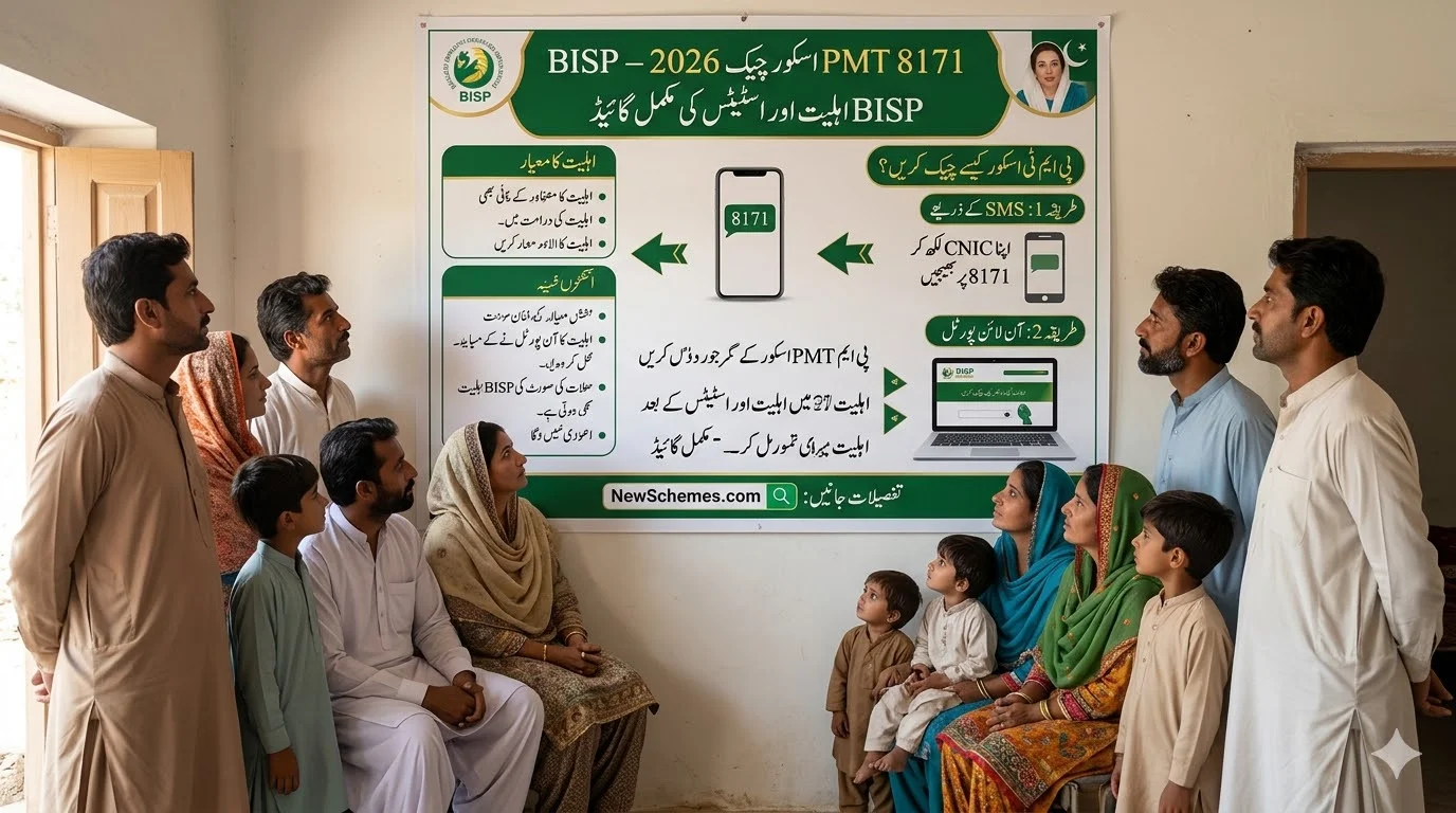 8171 PMT Score Check 2026 – Complete Guide to BISP Eligibility & Status