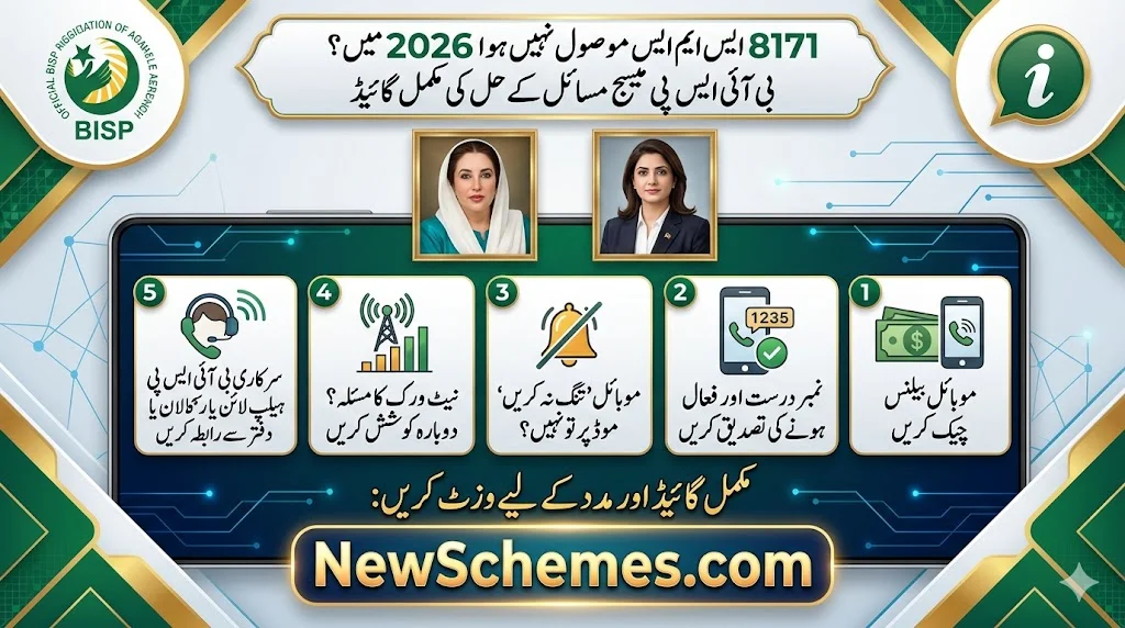 8171 SMS Not Received in 2026? Complete Guide to Fix BISP Message Issues