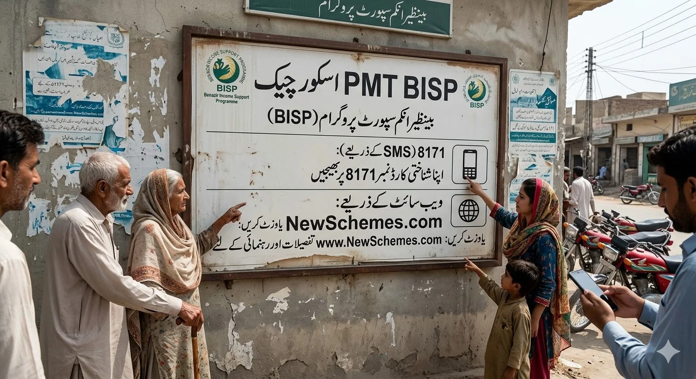 BISP 8171 PMT Score Check – Step-by-Step Official Guide
