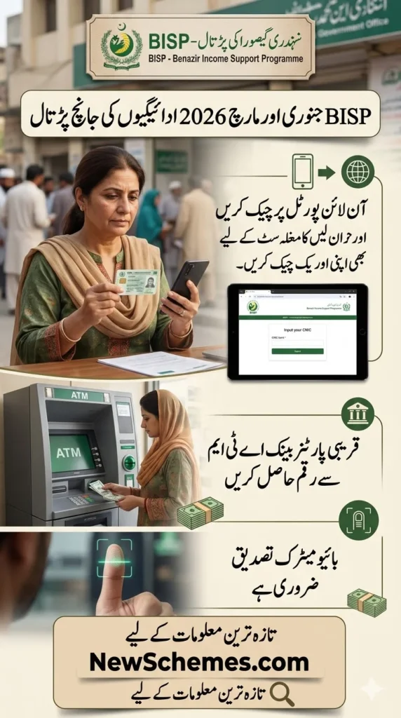 BISP January And March 2026 Payments Check now