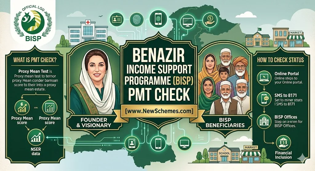 Benazir Income Support Programme (BISP) PMT Check