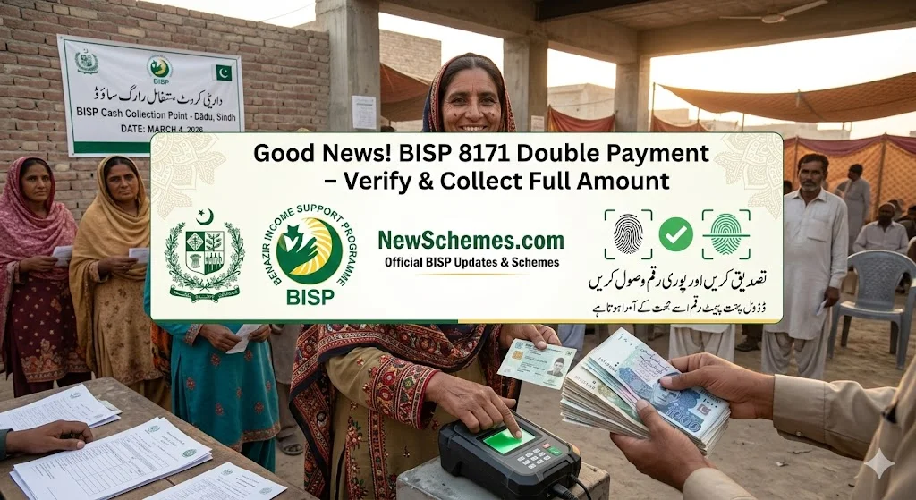 Good News! BISP 8171 Double Payment – Verify & Collect Full Amount