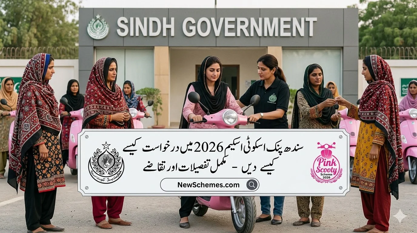 How to Apply for Sindh Pink Scooty Scheme 2026 – Full Details & Requirements