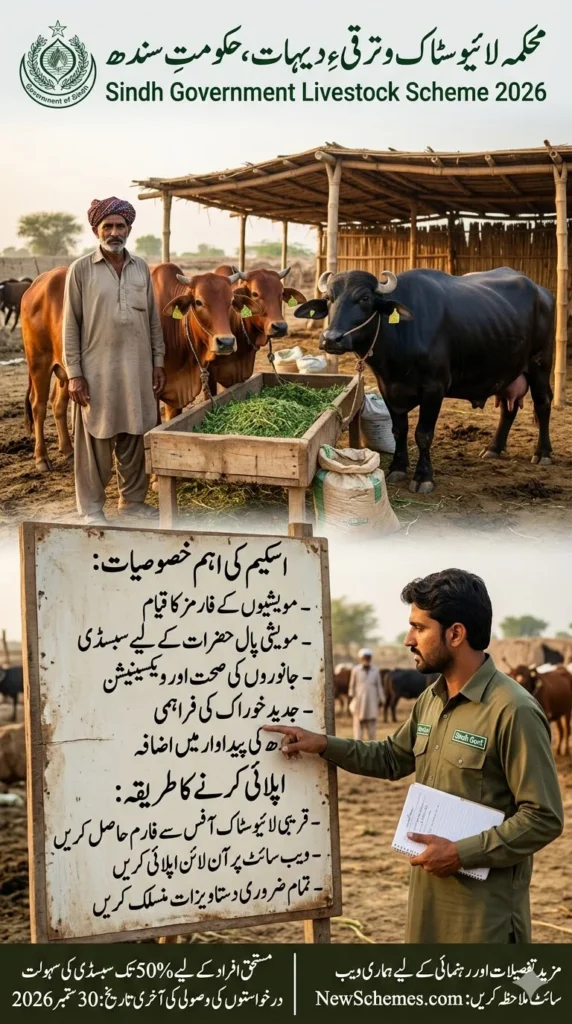 Sindh Govt Livestock Scheme 2026 – Complete Guide for Farmers