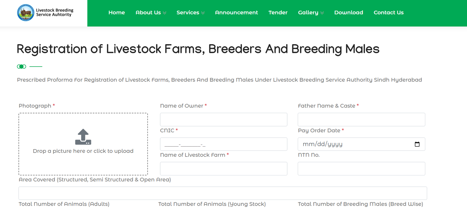 bsasindh.gos.pk/Registration/farmsBreedersAndBreedingMales