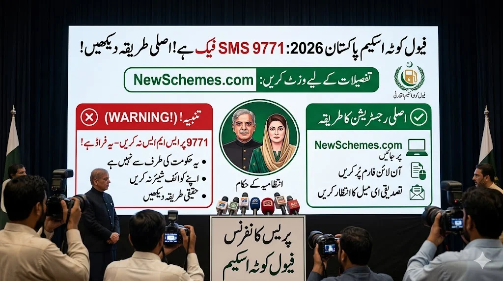 Fuel Quota Scheme Pakistan 2026 – 9771 SMS is Fake! Real Registration Method Revealed
