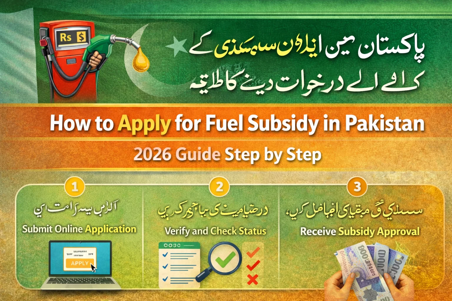 How to Apply for Fuel Subsidy in Pakistan 2026 Guide Step by Step
