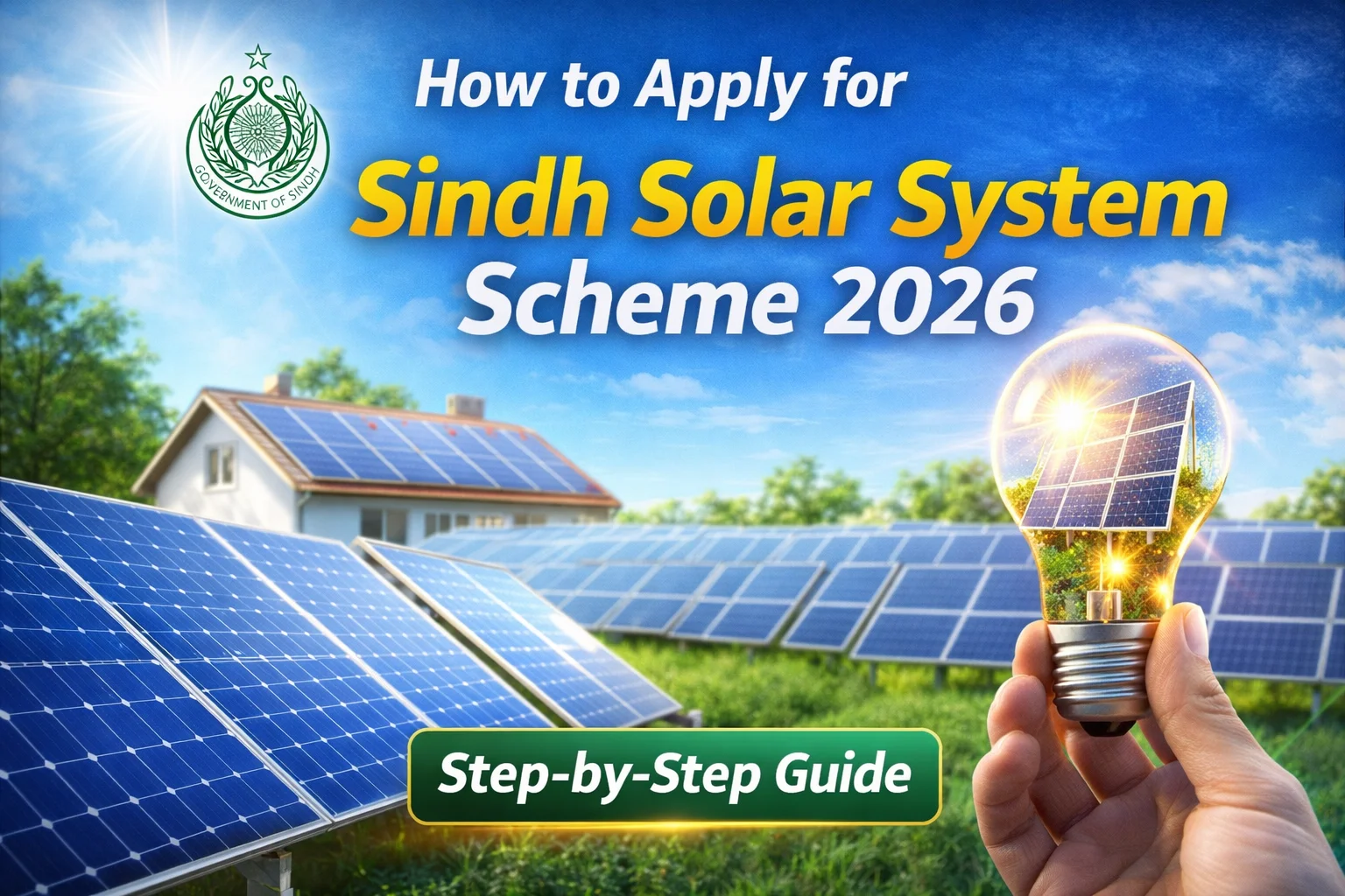 How to Apply for Sindh Solar System Scheme 2026