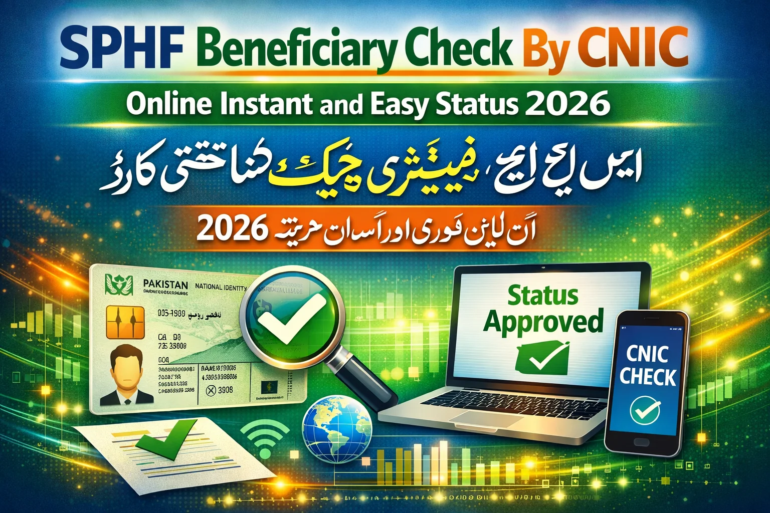 SPHF Gos Pk Beneficiary Check Online By CNIC 2026 Status Updates