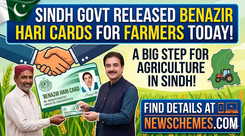 Sindh Govt Released Benazir Hari Cards for Farmers Today