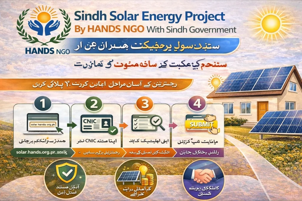 Sindh Solar Energy Project By HANDS NGO With Sindh Government