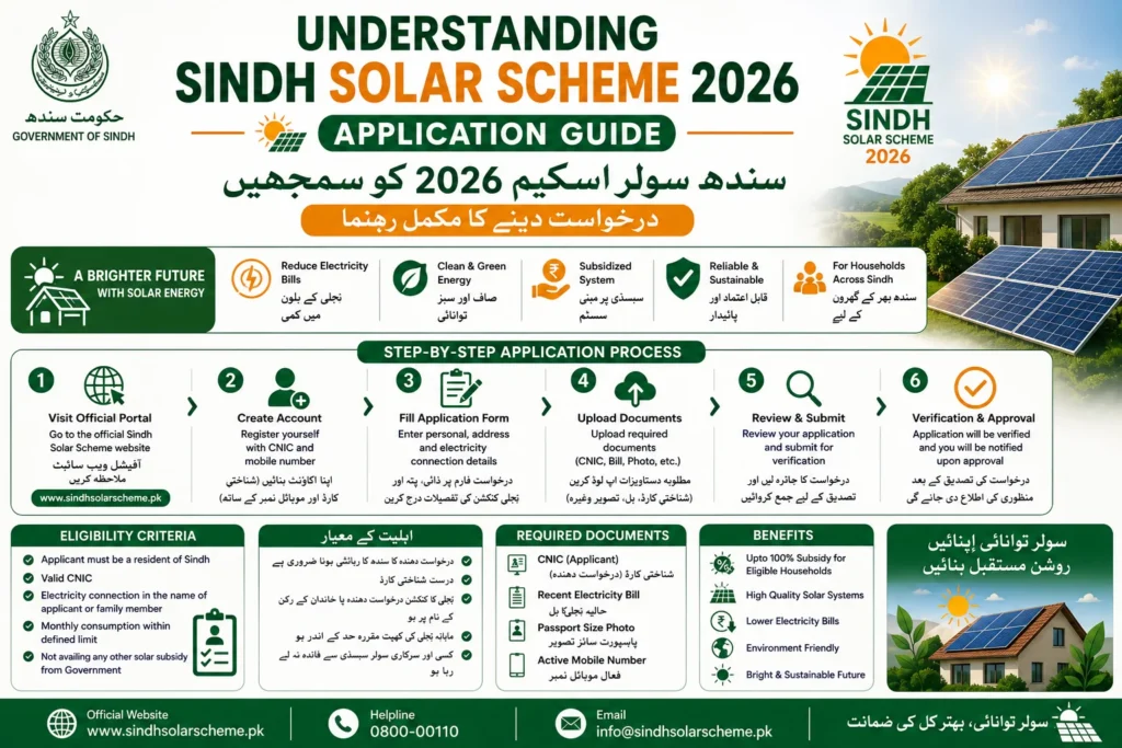 Understanding Sindh Solar Scheme 2026 Application Guide